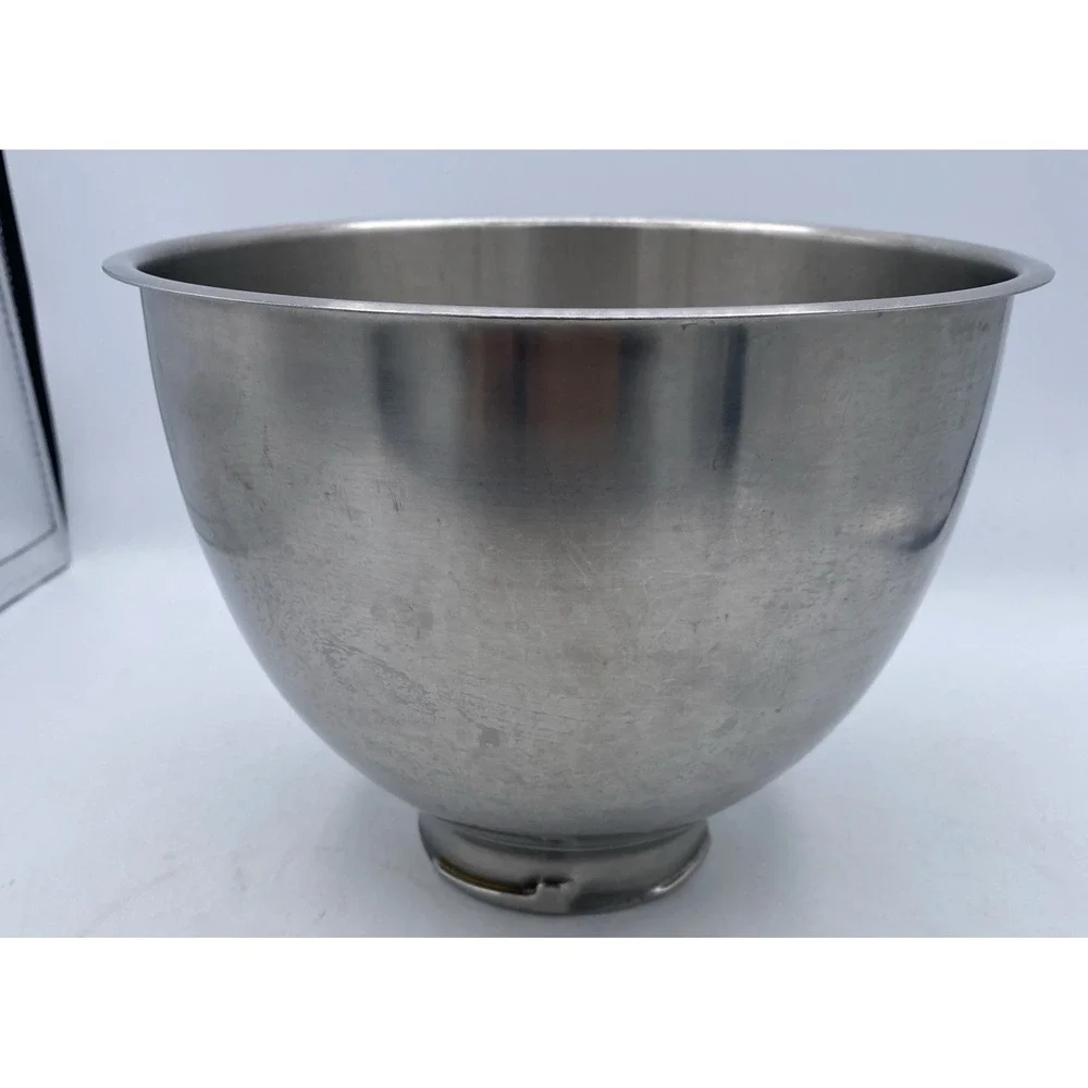 KitchenAid 4.5 Qt K45 Brushed Stainless Steel Mixing Bowl  Made in USA